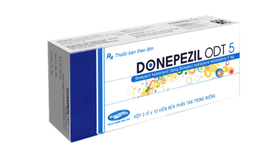 Thuốc Donepezil ODT 5 Savipharm điều trị sa sút trí tuệ trong bệnh Alzheimer